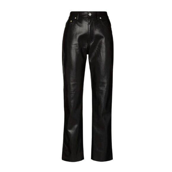 Nanushka Vinni Vegan Leather (Okobor™ Alt-Leather) Pants Size M - Picture 1 of 1